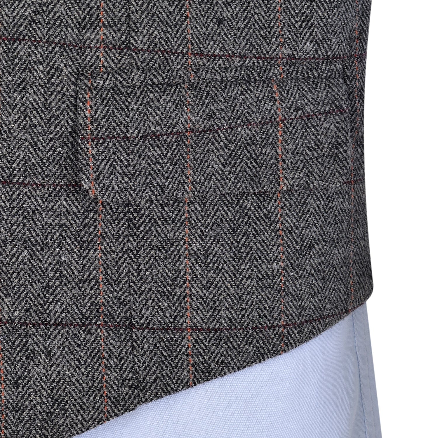 ceehuteey Men's Classic Fashion Notch Lapel pinstripe Waistcoat