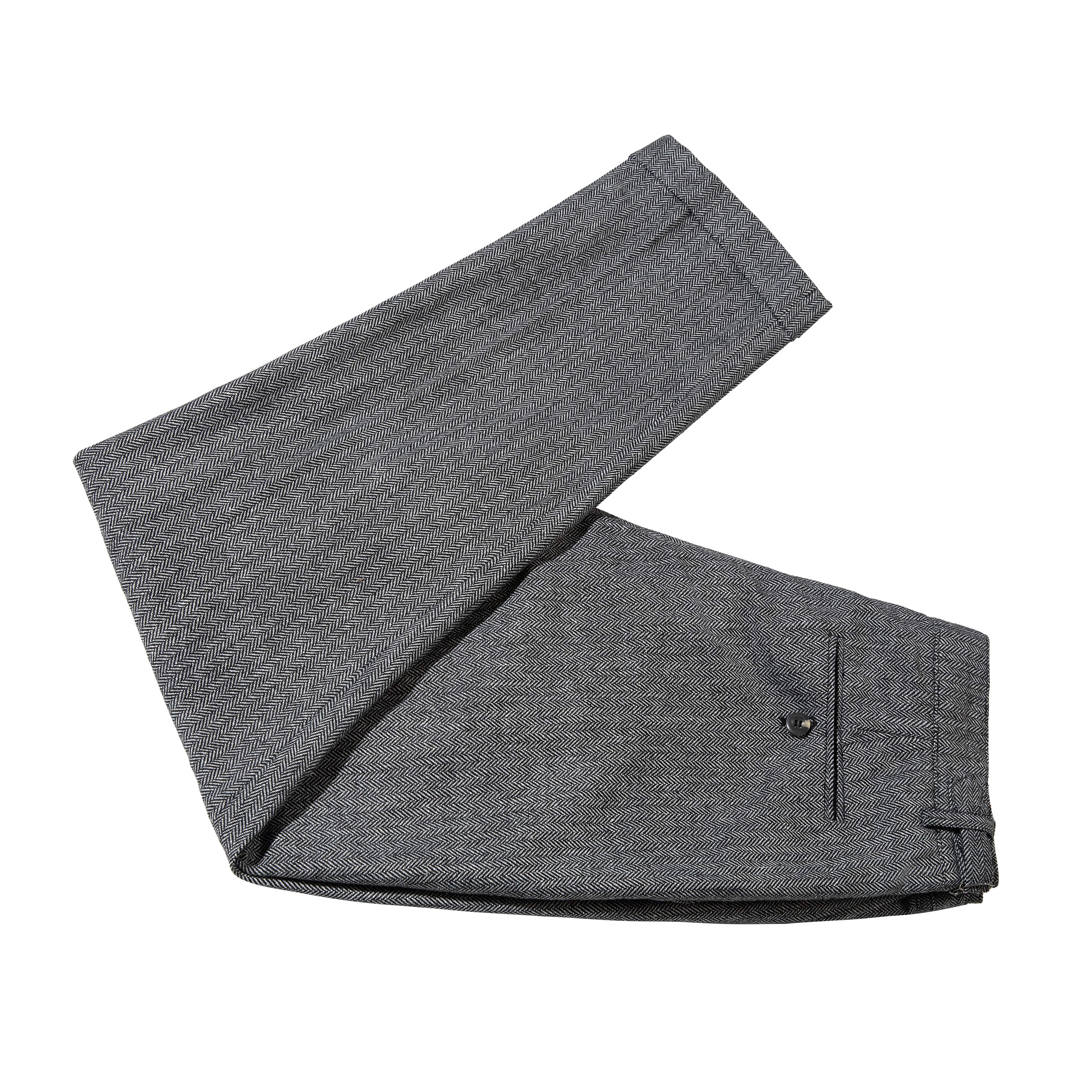 ceehuteey Men's Herringbone Tweed Trousers