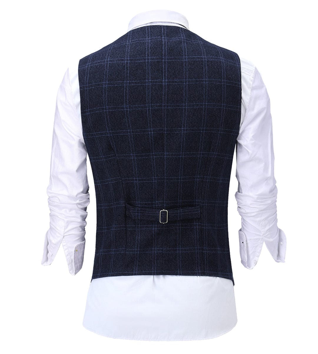 ceehuteey Men's Suit Vests Fashion Notch Lapel Waistcoat