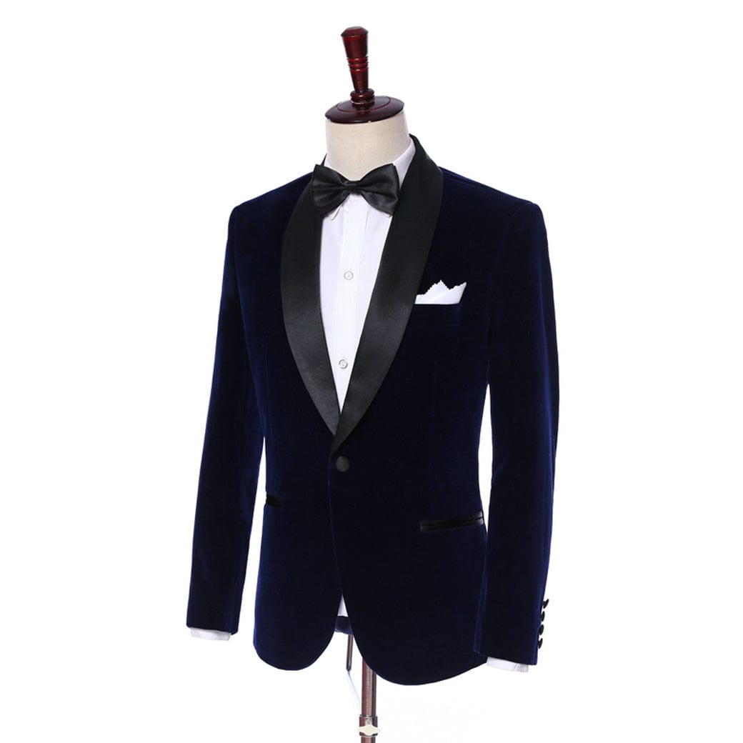 ceehuteey Mens 2 Piece Tuxedo Suits Slim Fit Casual Suit Blazer Wedding Prom